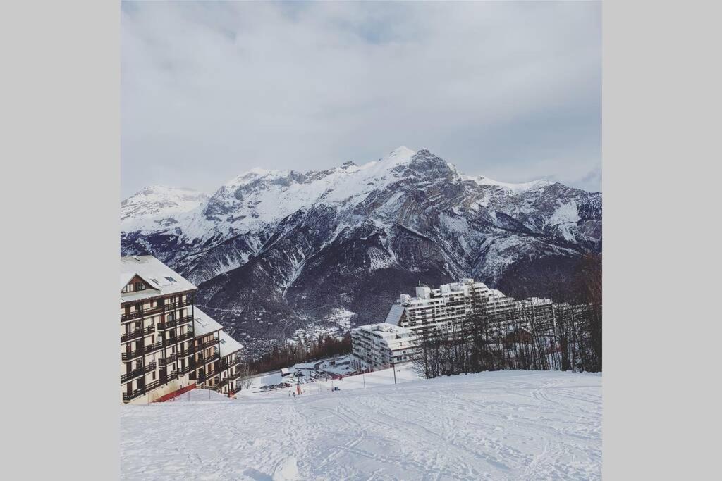 Studio 1600 Pied Des Pistes Avec Magnifique Vue Puy-Saint-Vincent Exterior photo